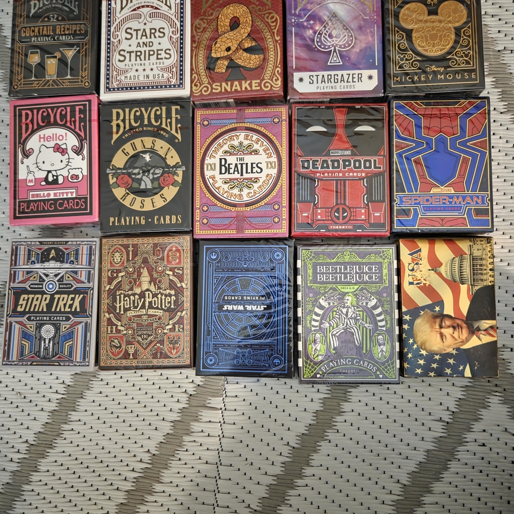 Themed Playing Cards Set - Multicolor